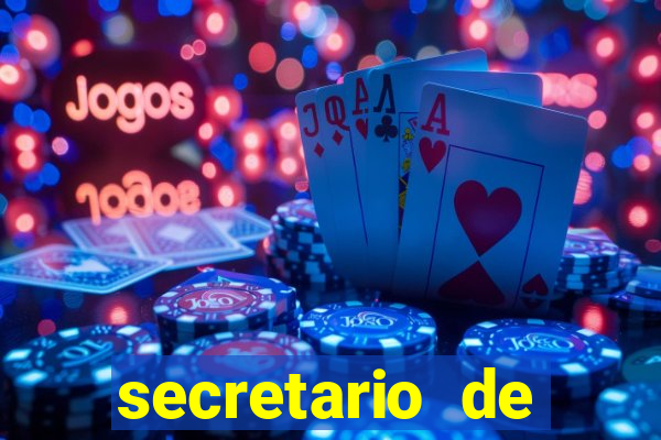 secretario de esporte salario